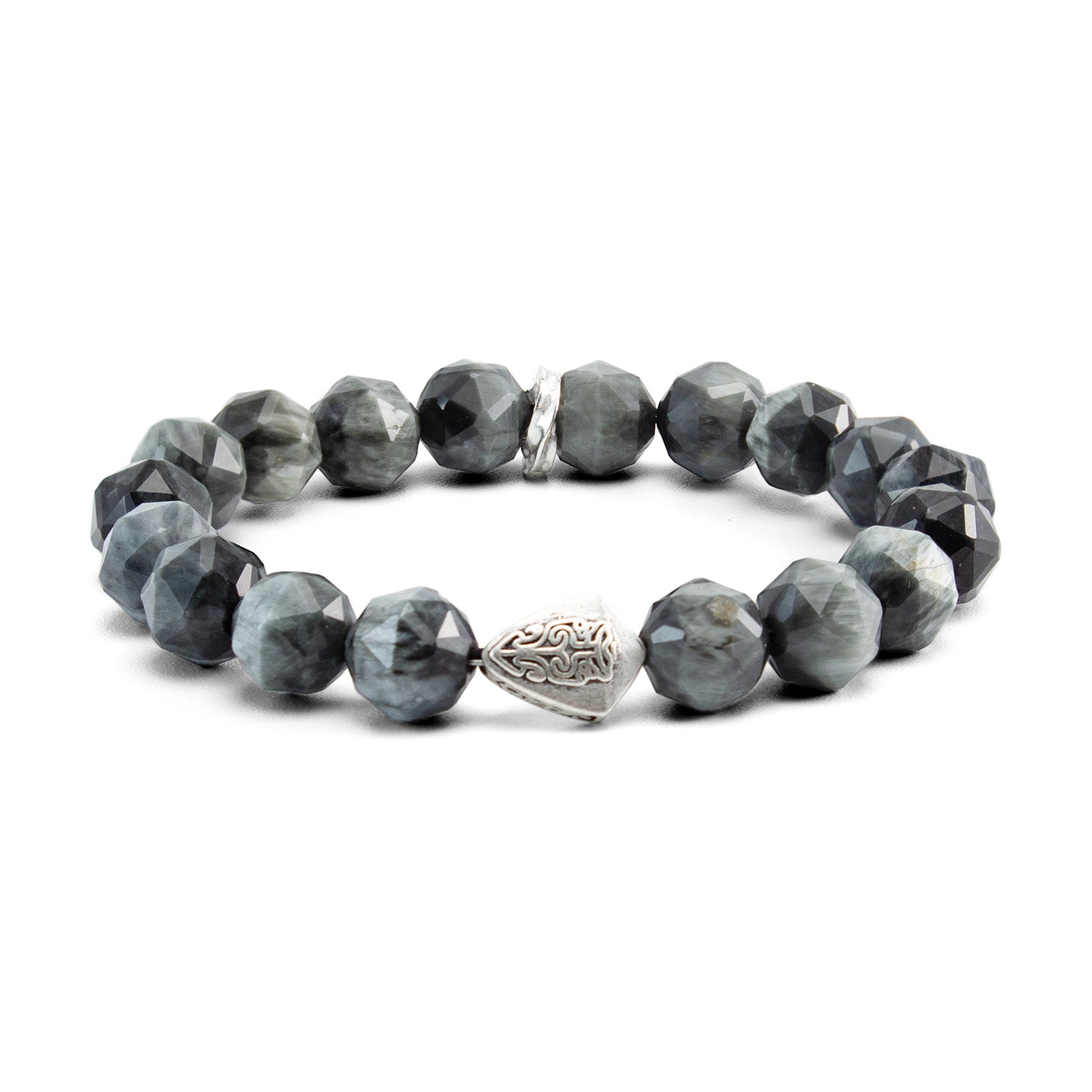 Tibetan Protection – Vajra Shield Black Onyx Bracelet