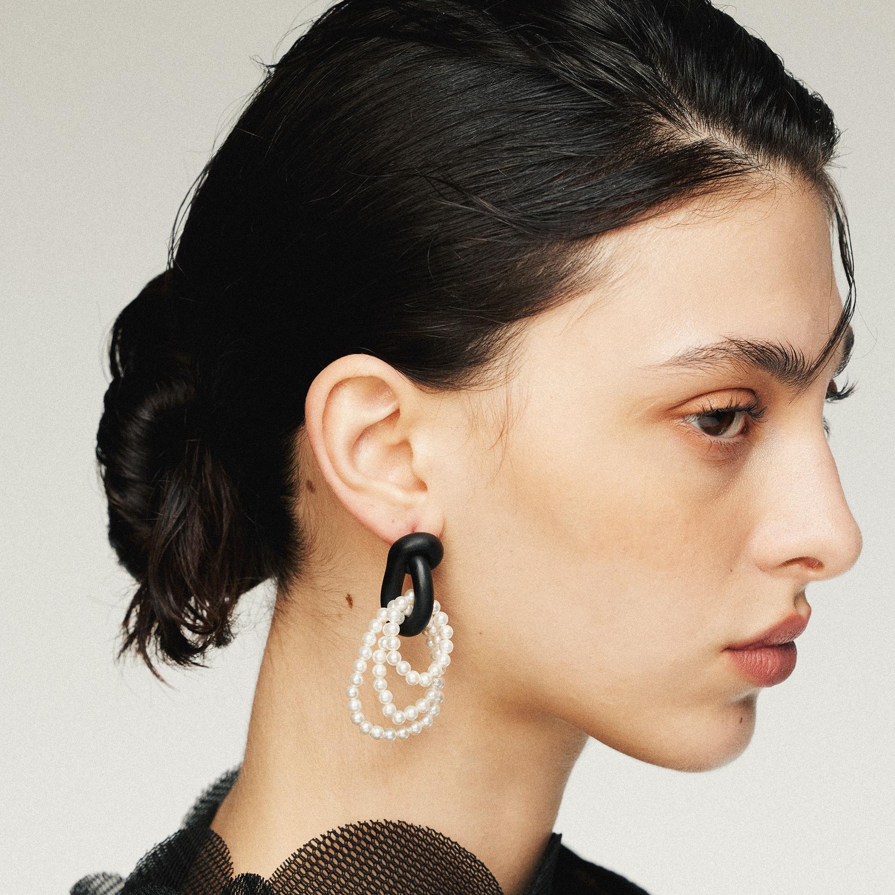 Cascading Pearl Earrings