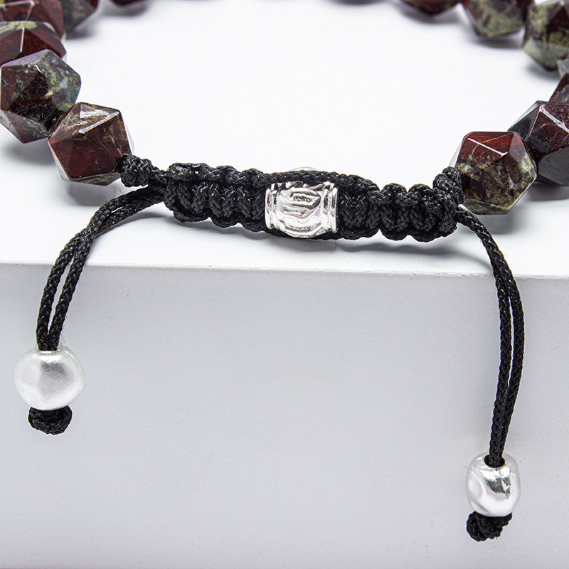 Warrior Dragon Blood Jasper Bracelet