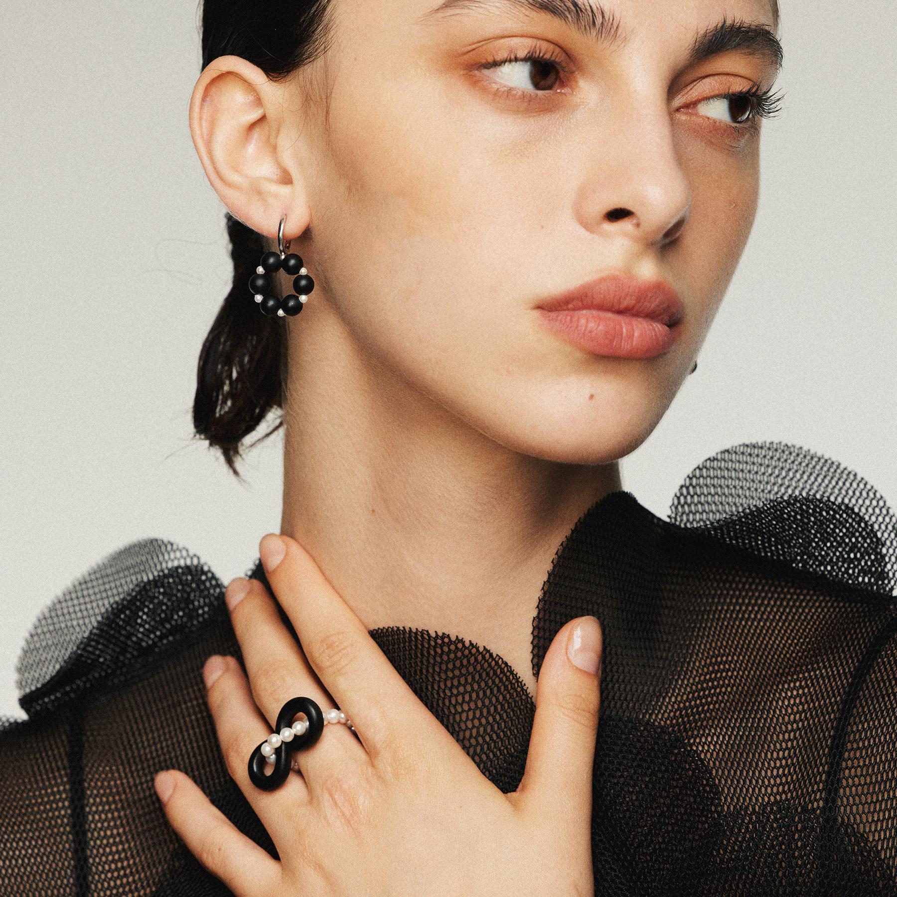 Pearl Knot Ring