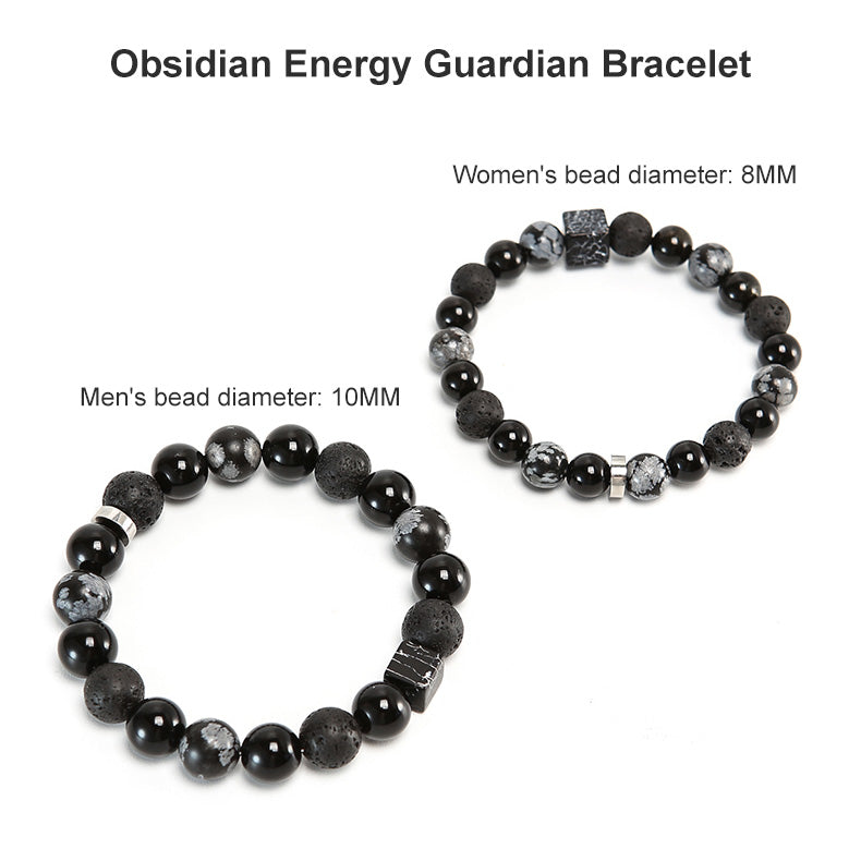 Obsidian Energy Guardian Bracelet