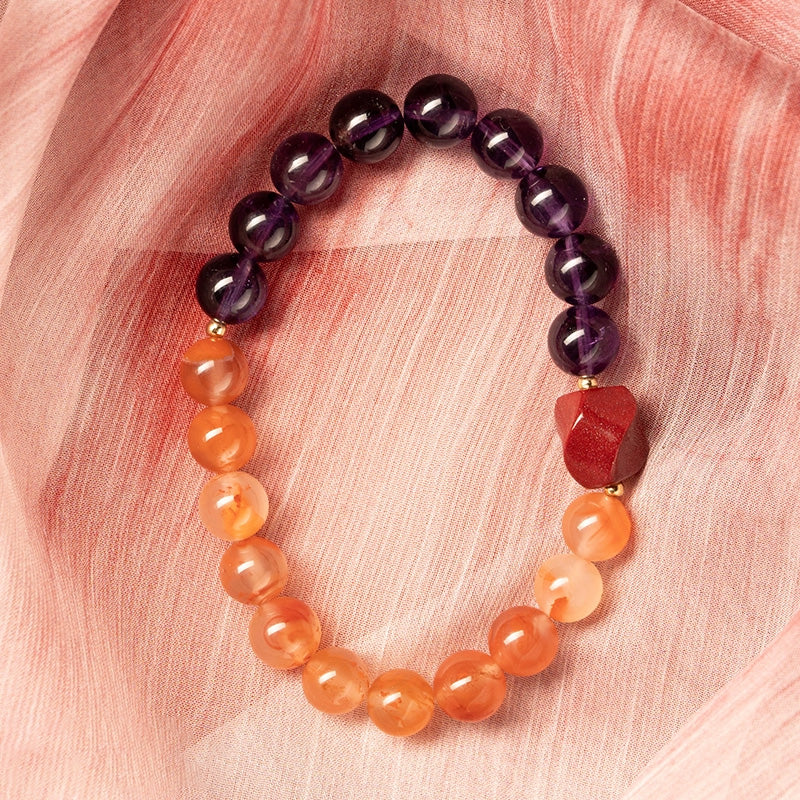 Crimson Flame Bracelet