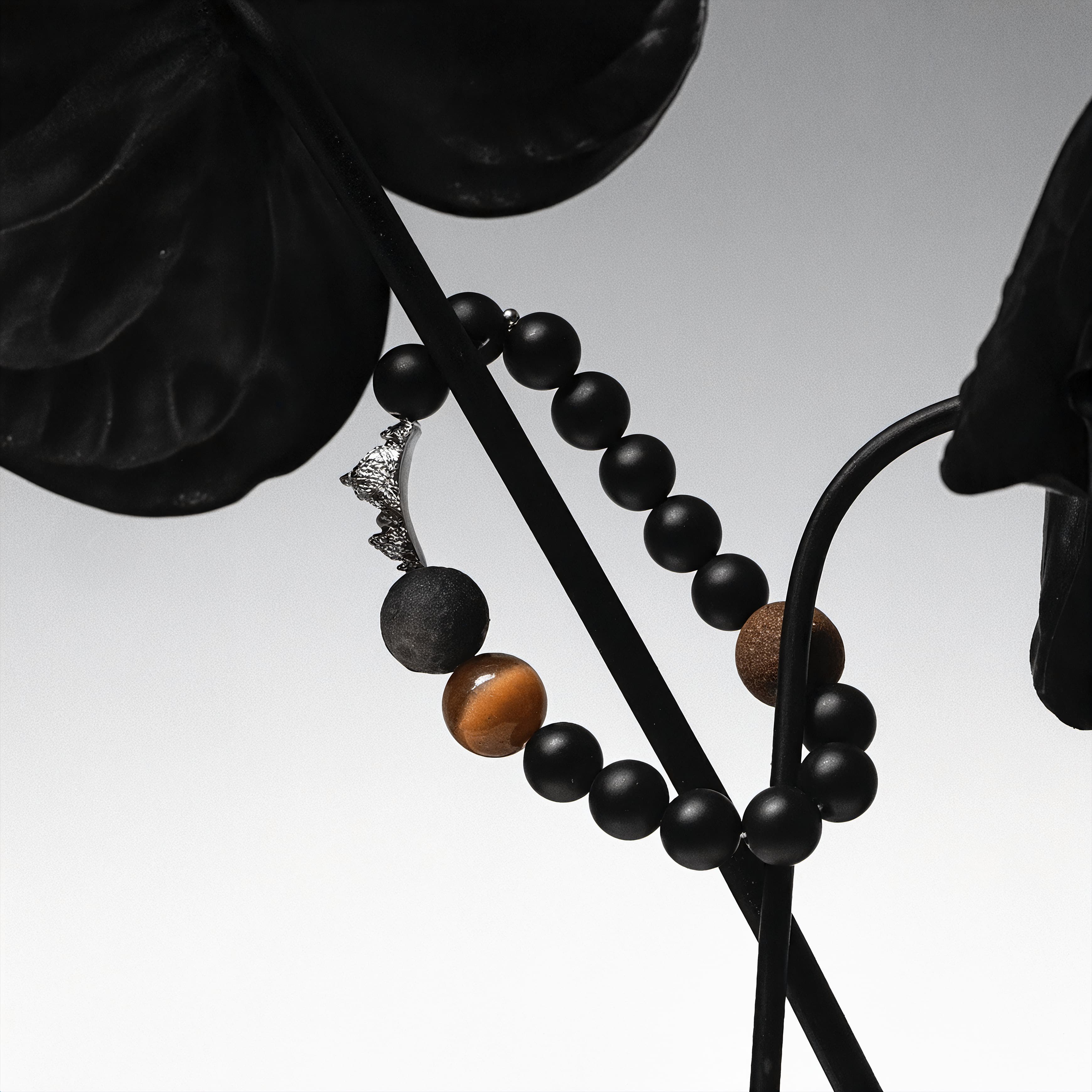 Sunset-Tibetan Incense Beads Bracelet