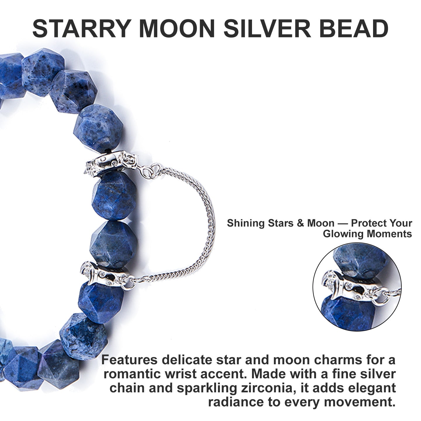 Runes of Star &amp; Moon · Ocean Goddess Bracelet