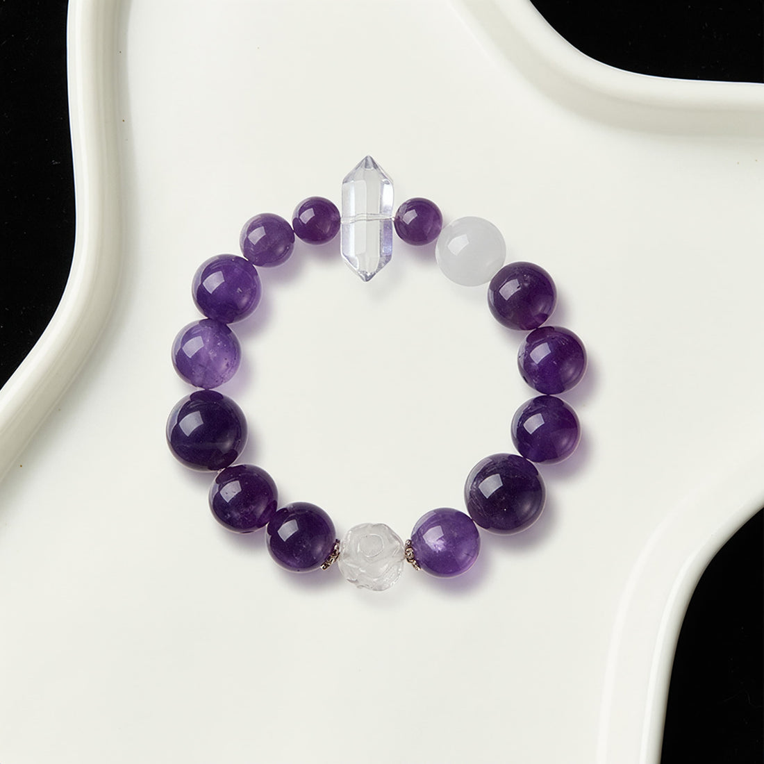 Amethyst Crystal Serenity Bracelet