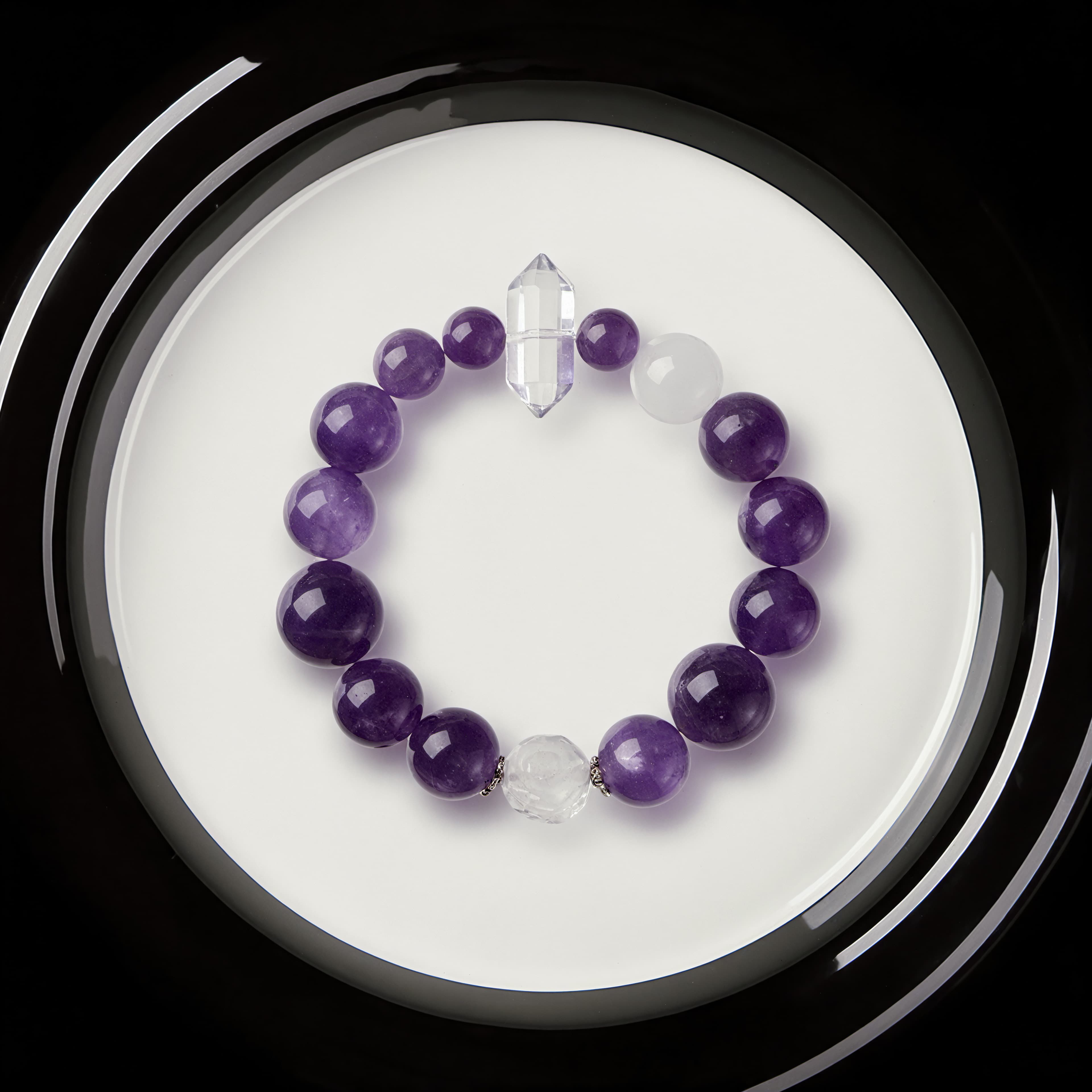 Amethyst Crystal Serenity Bracelet