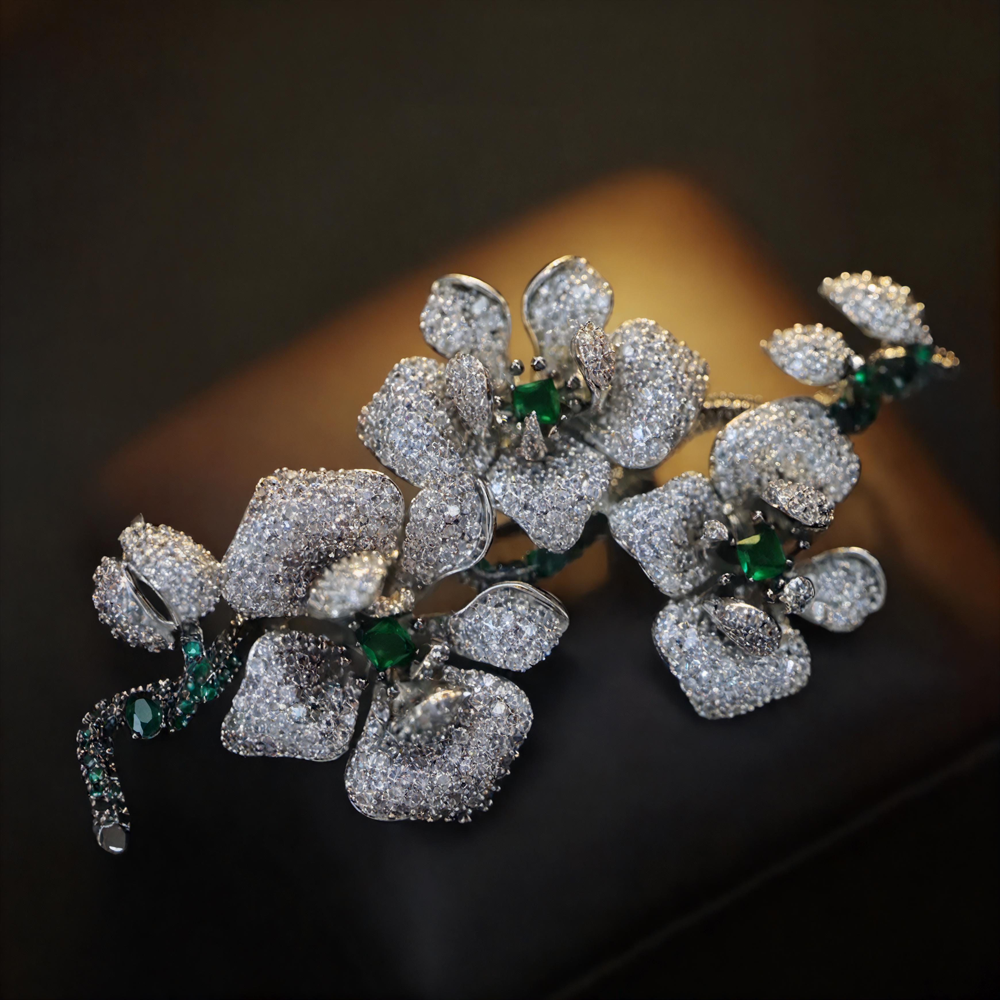 Camellia Brooch