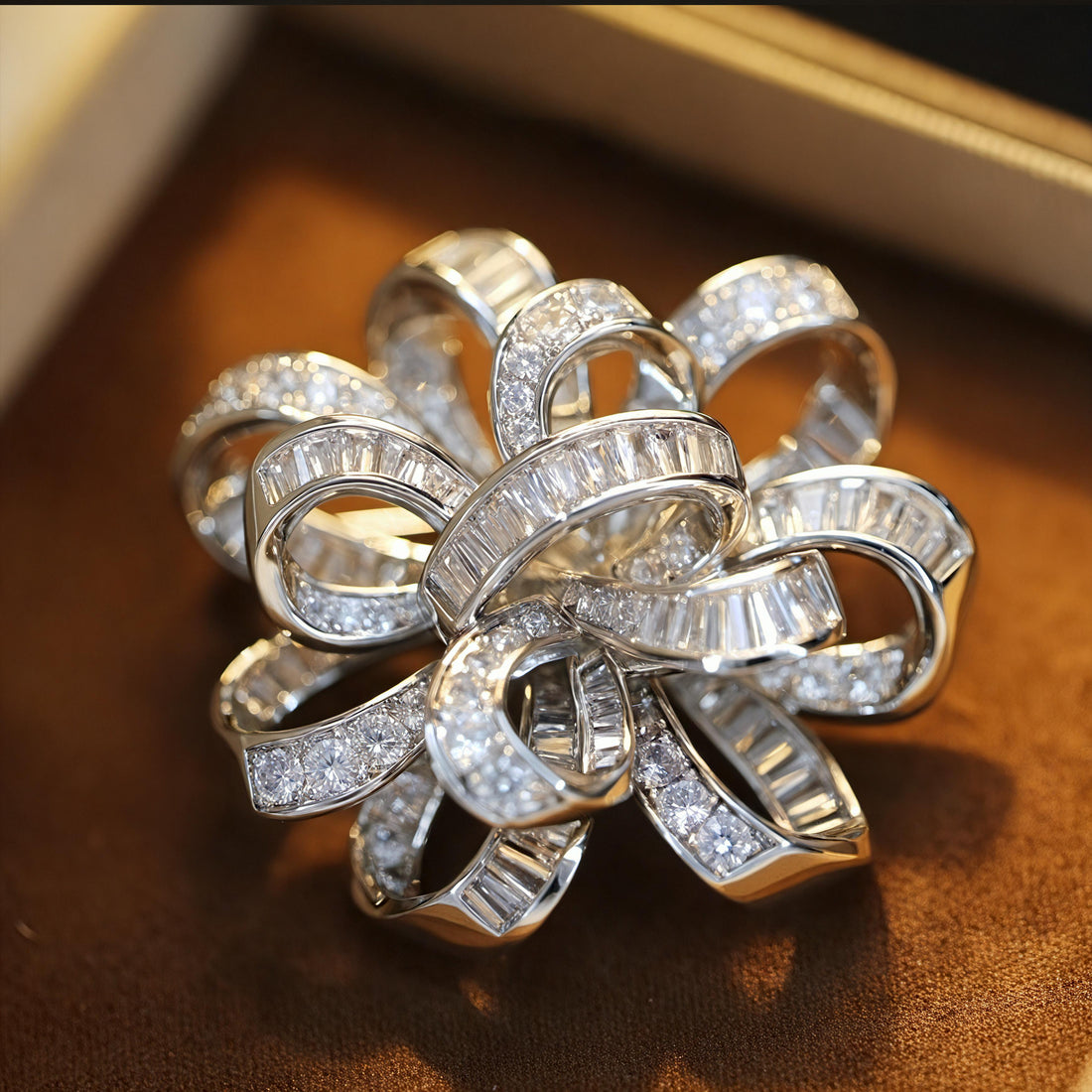 Ribbon Brooch