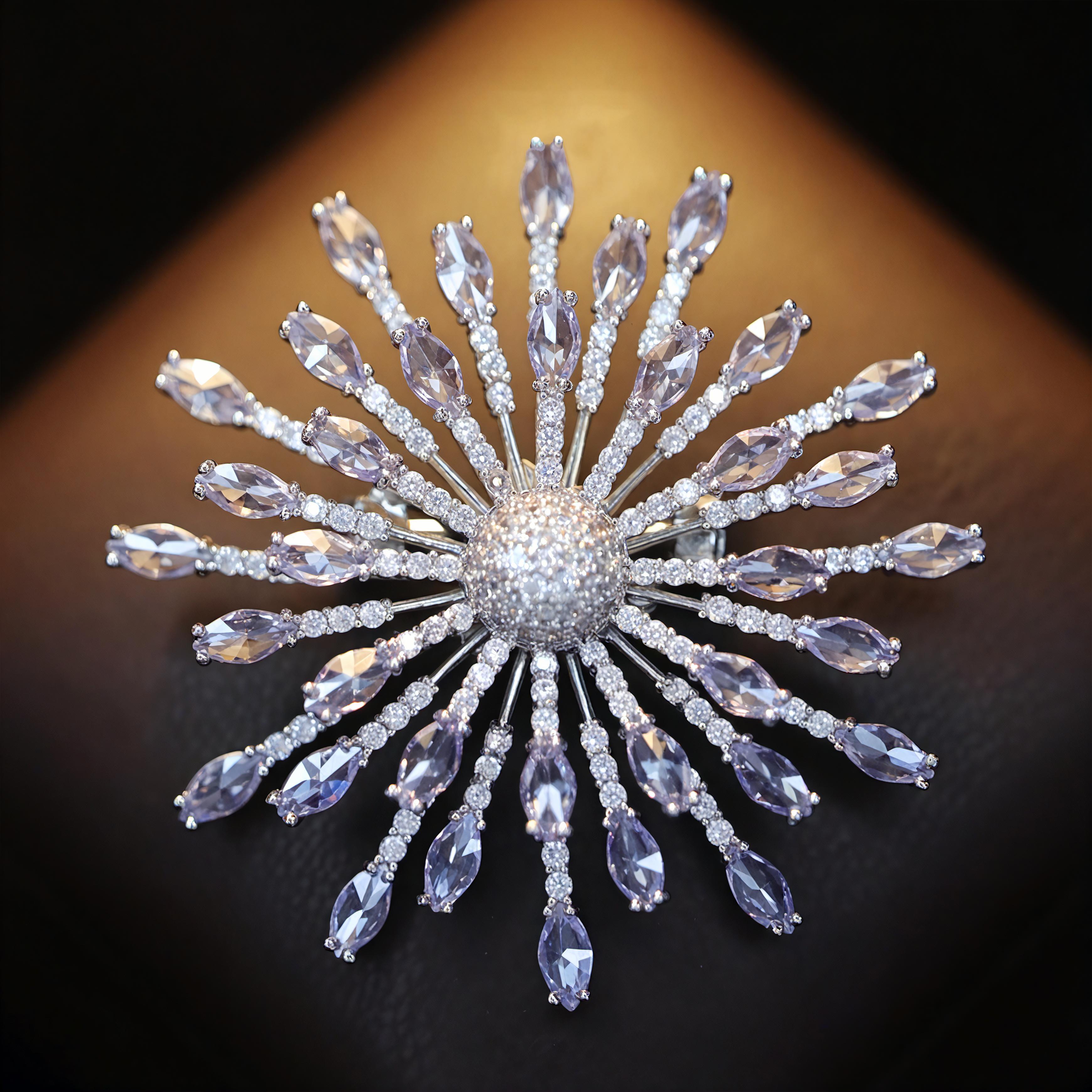 Chrysanthemum Brooch