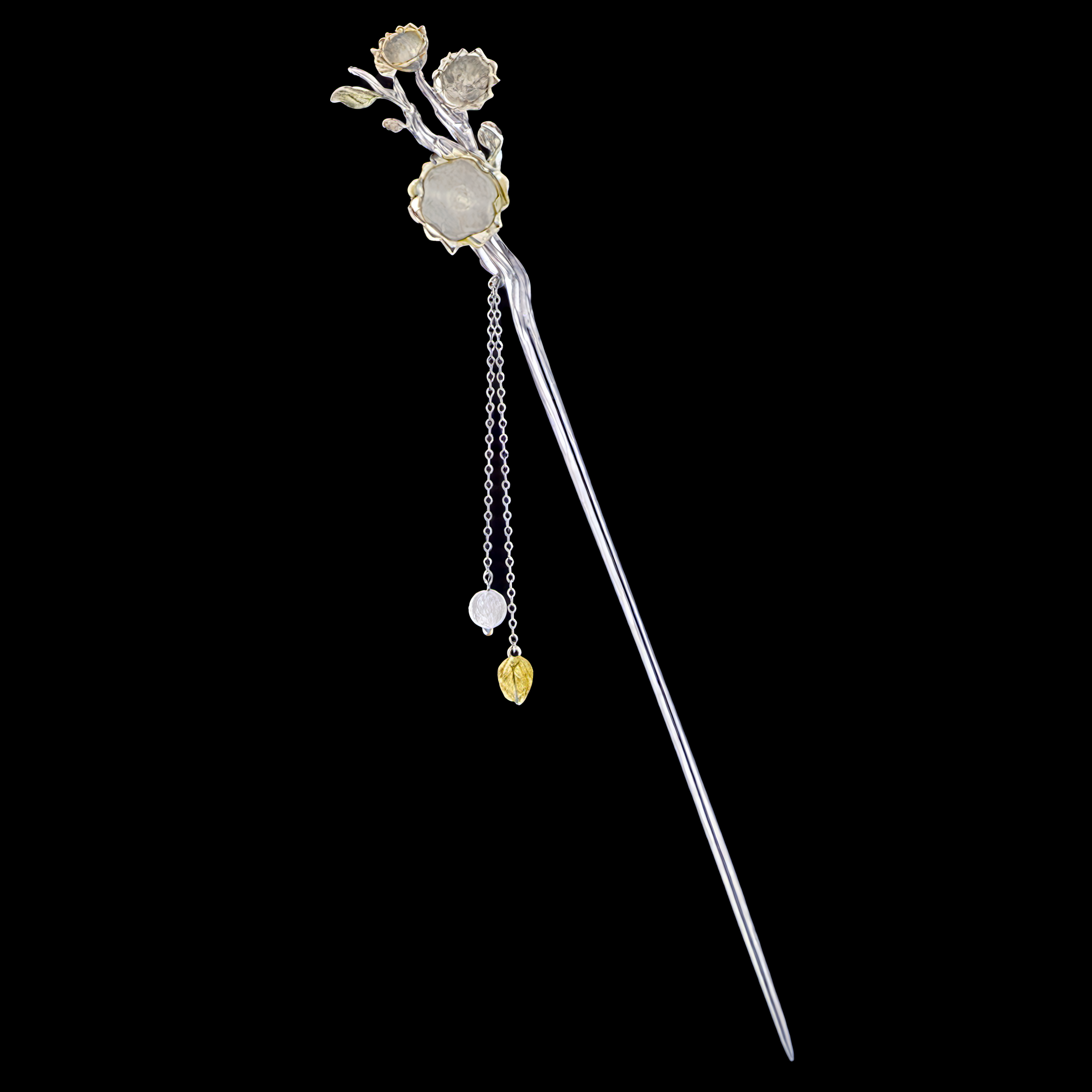 July-Sunflower Blossom Hairpin