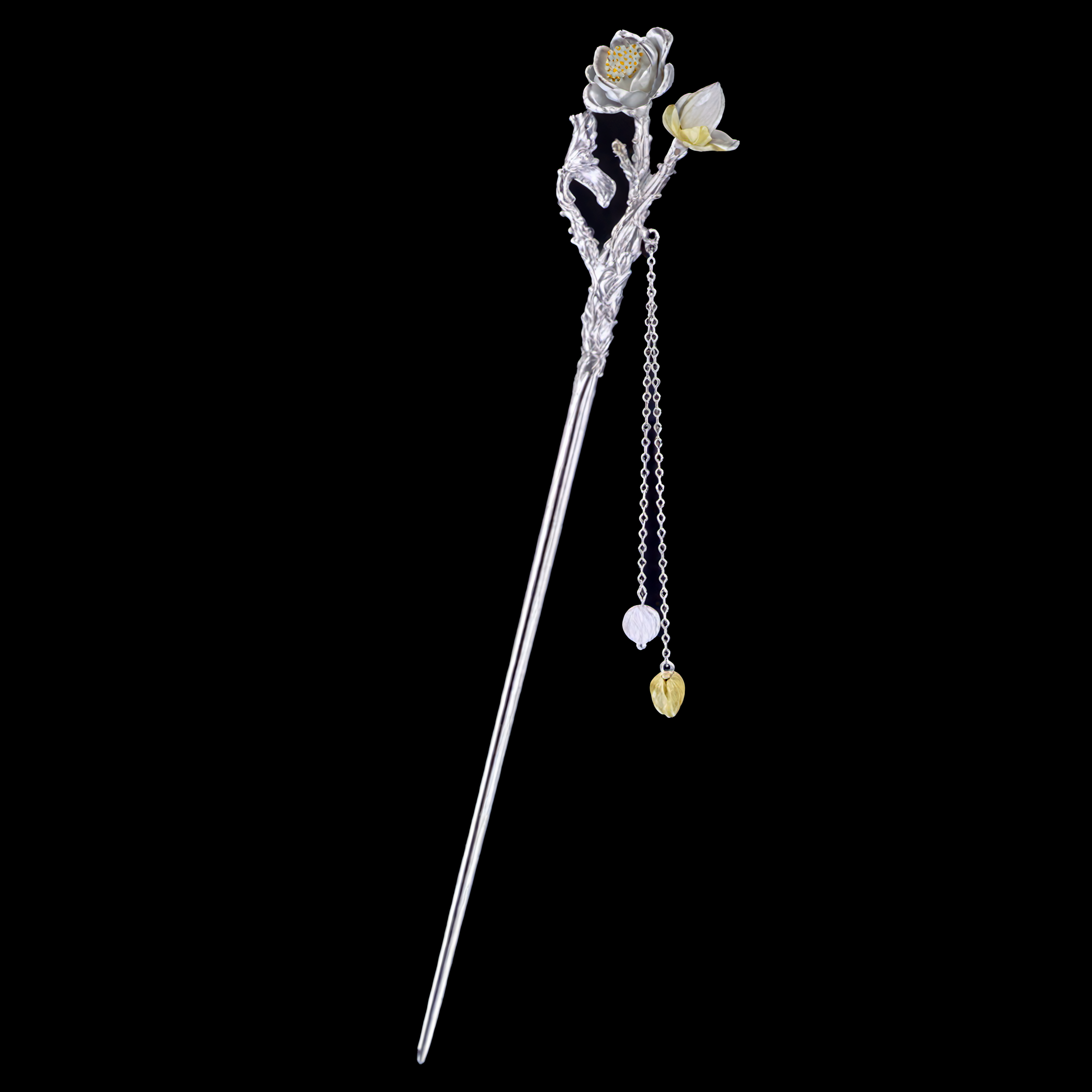 June-Lotus Blossom Hairpin