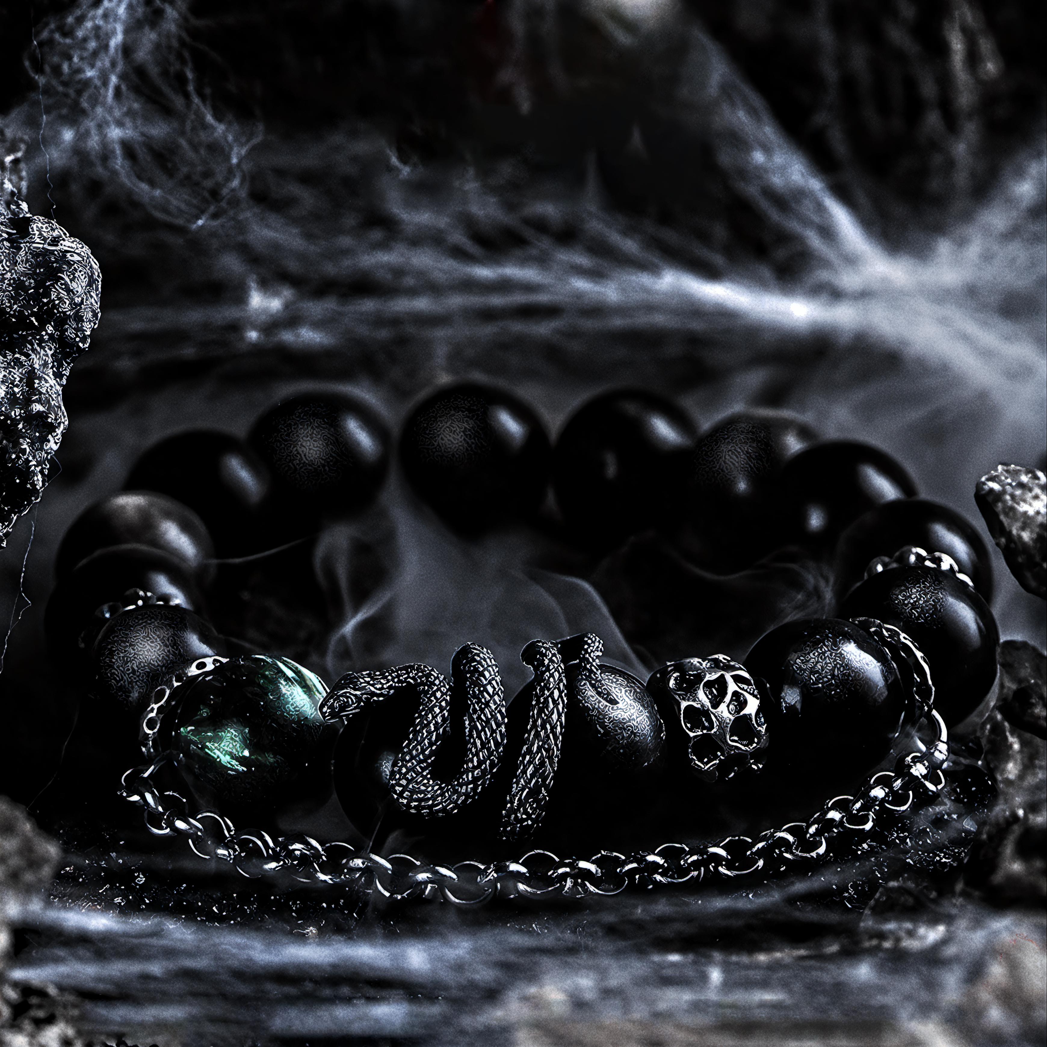 Silver Snake Bracelet