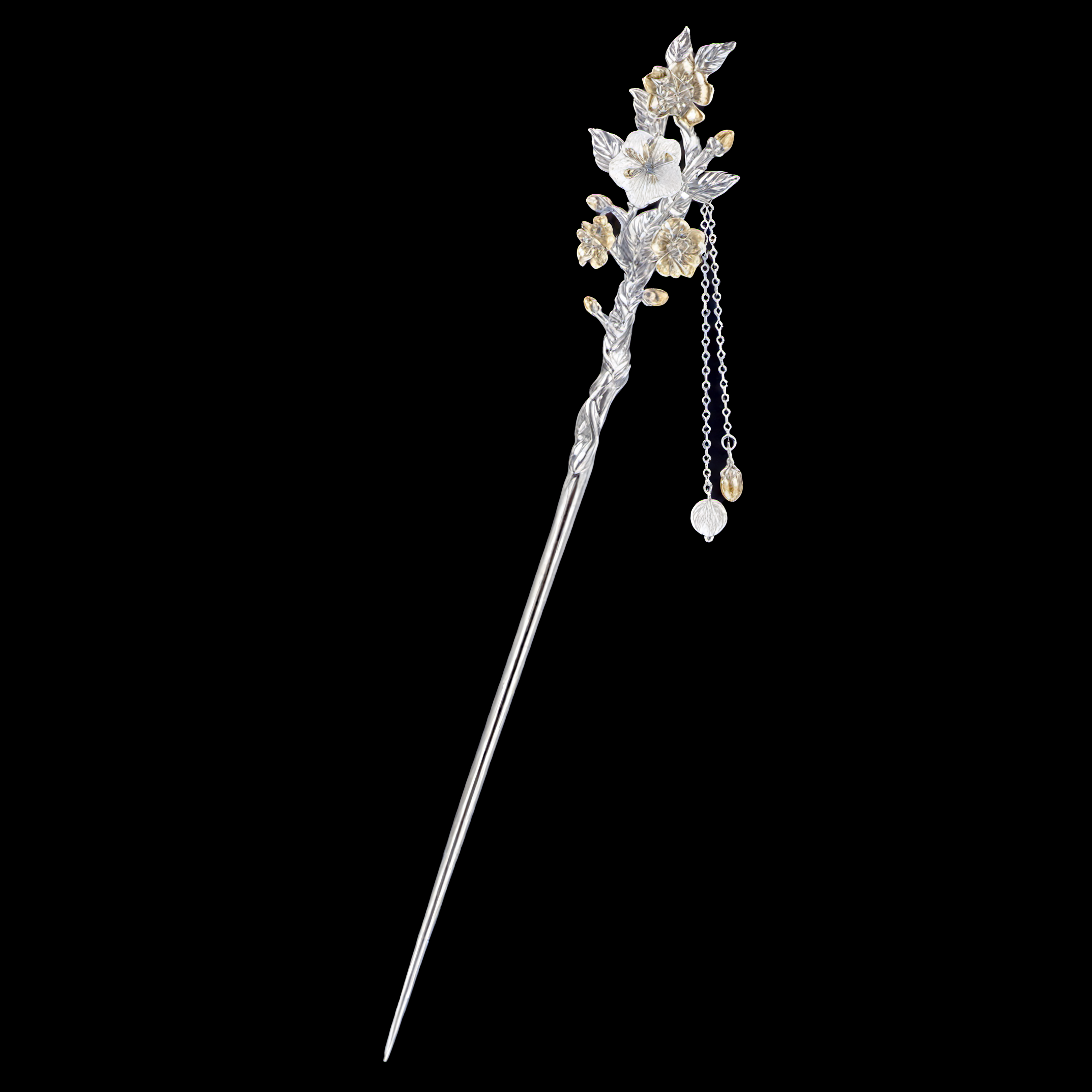 March-Peach Blossom Hairpin