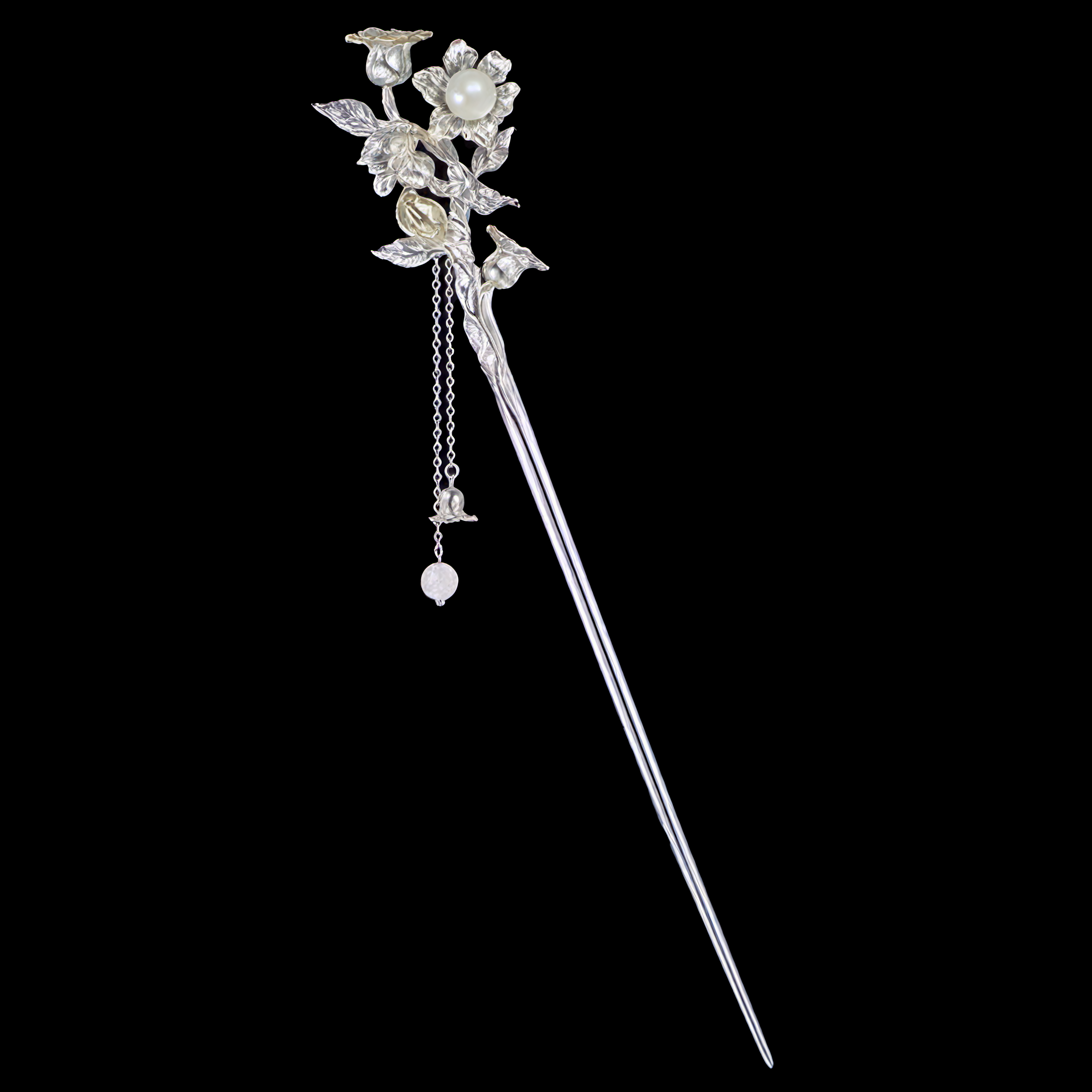 May-Pomegranate Blossom Hairpin