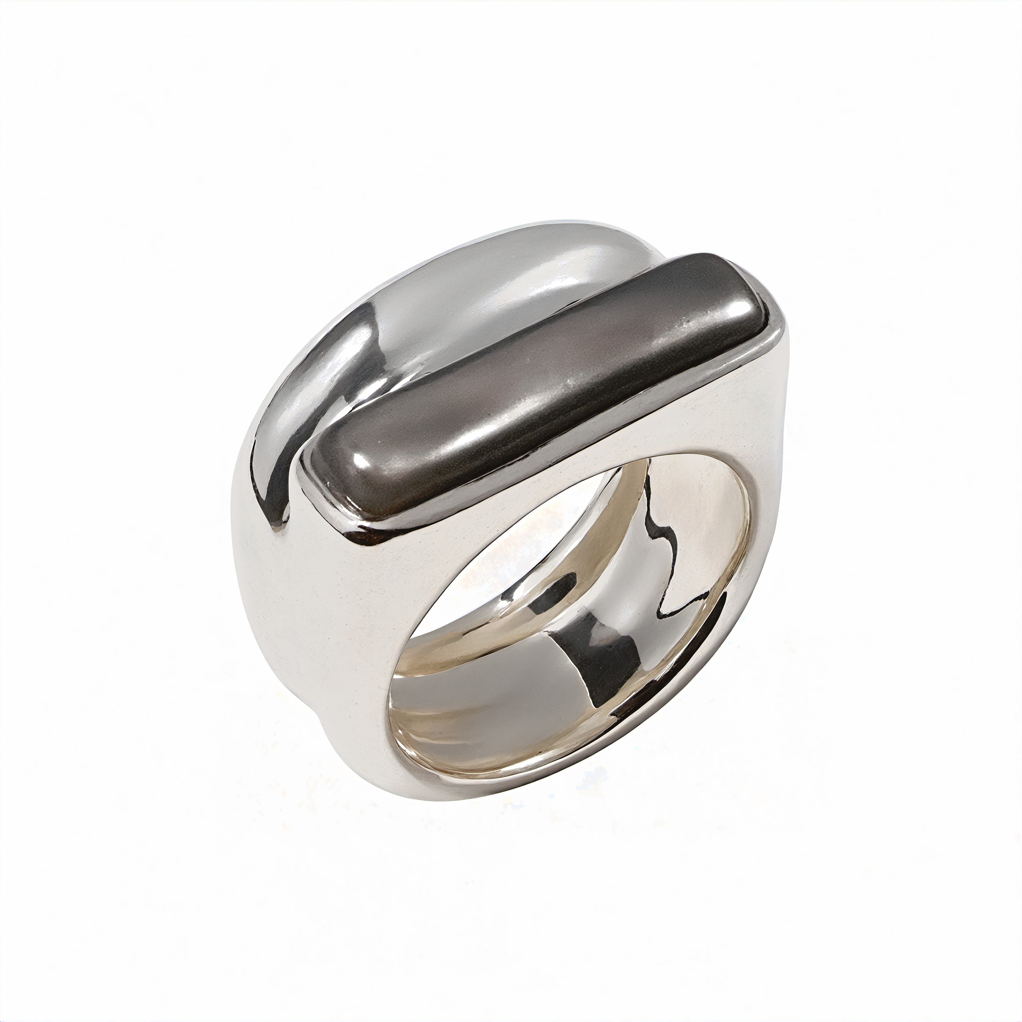Pinctada Margaritifera Silver Ring