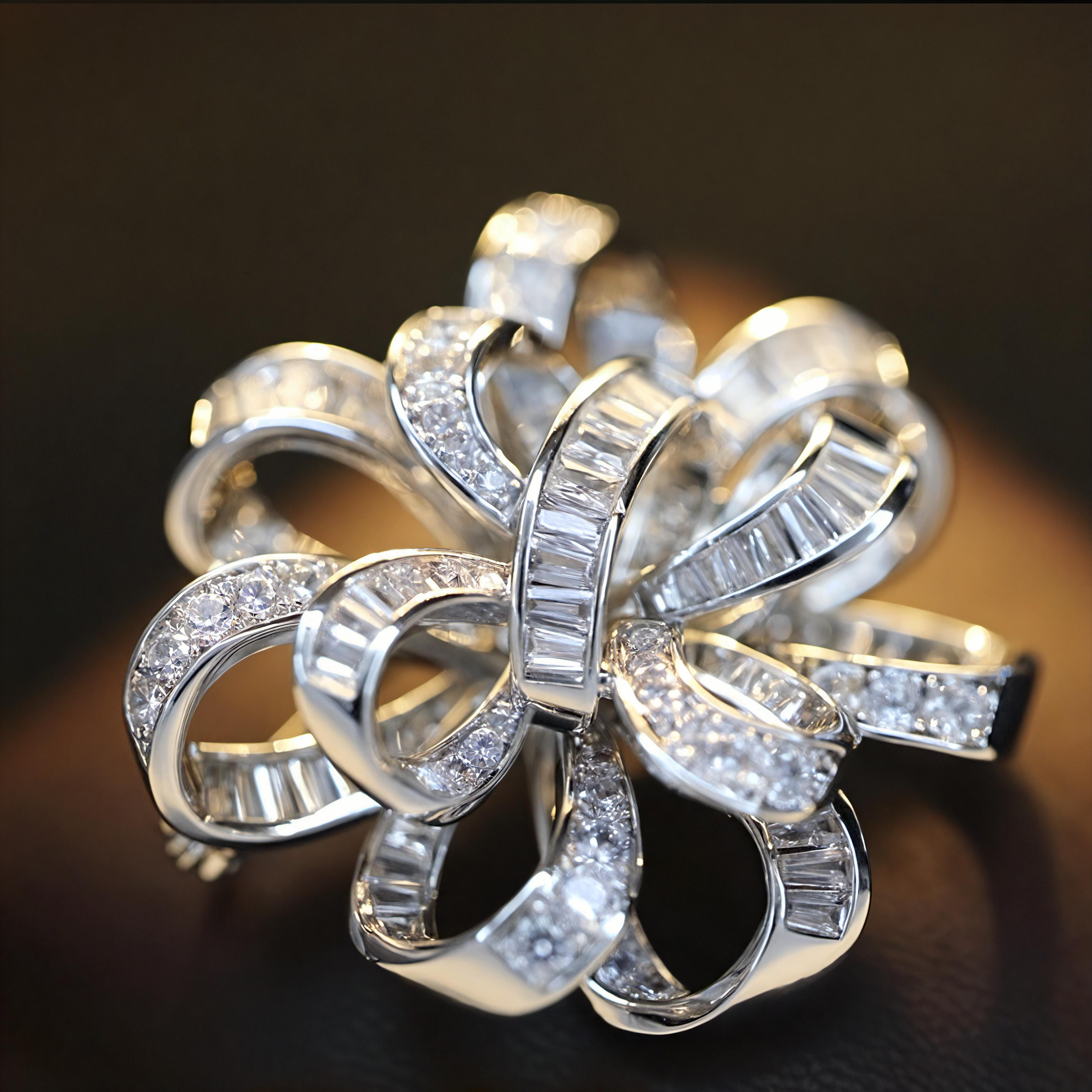 Ribbon Brooch