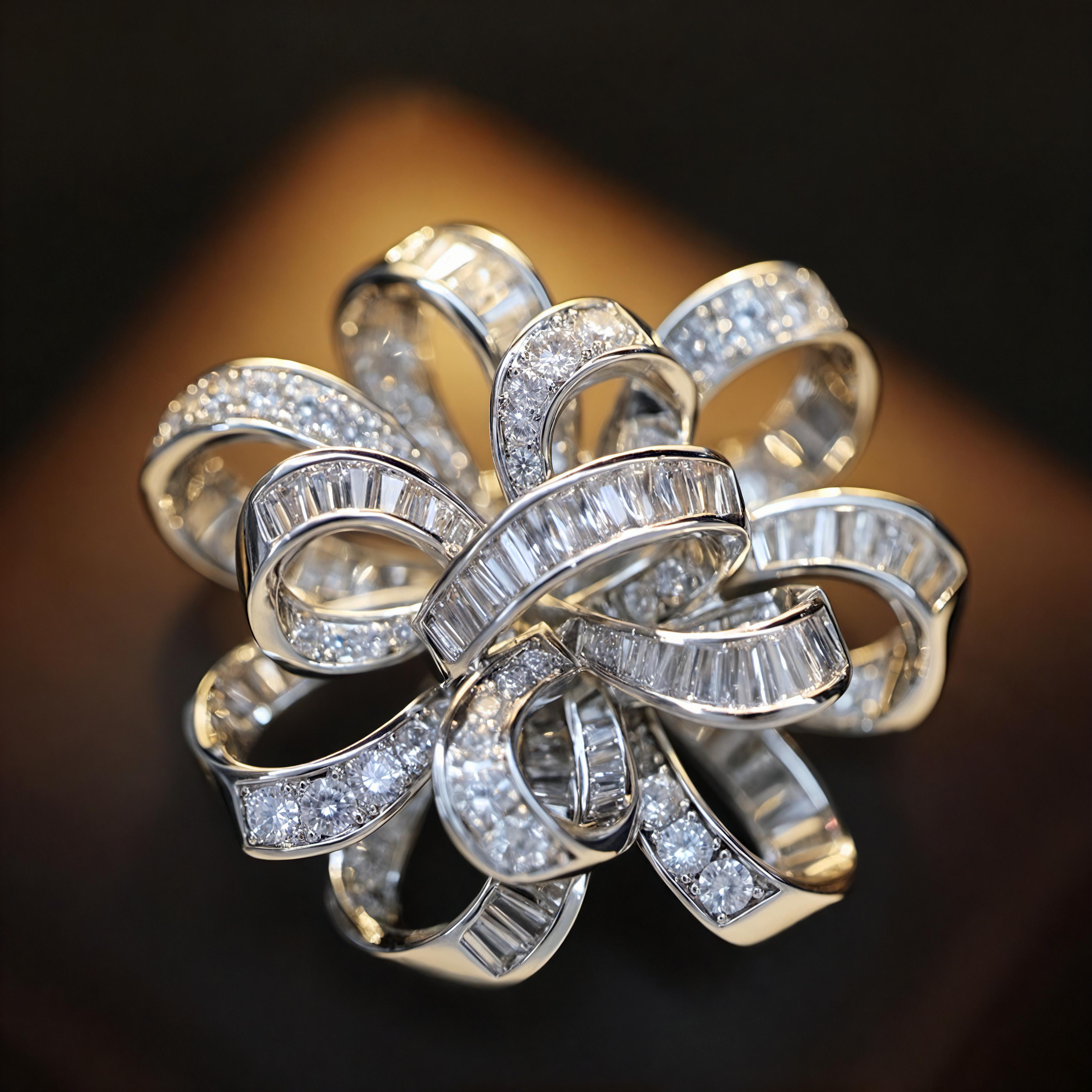 Ribbon Brooch