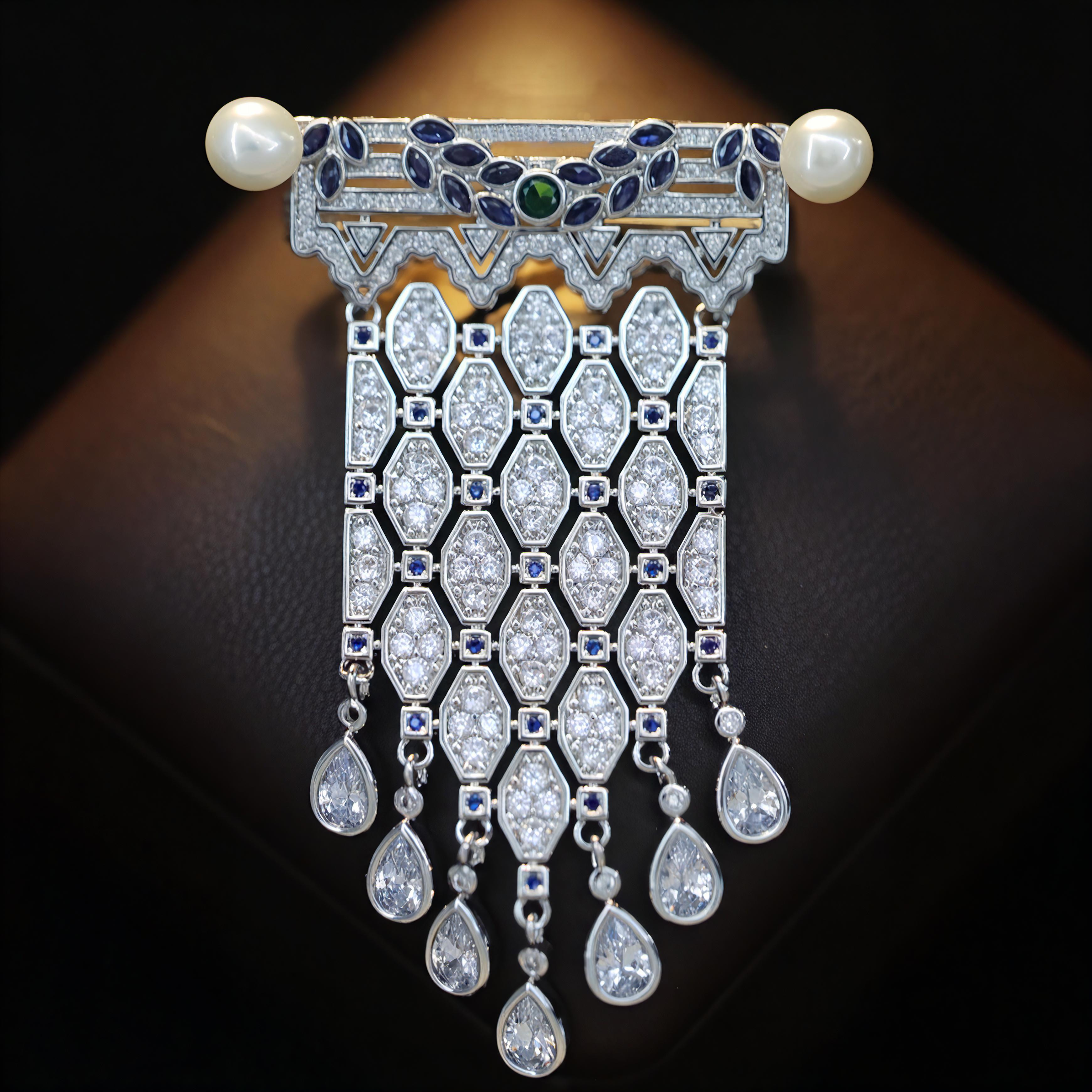 Tassel Brooch