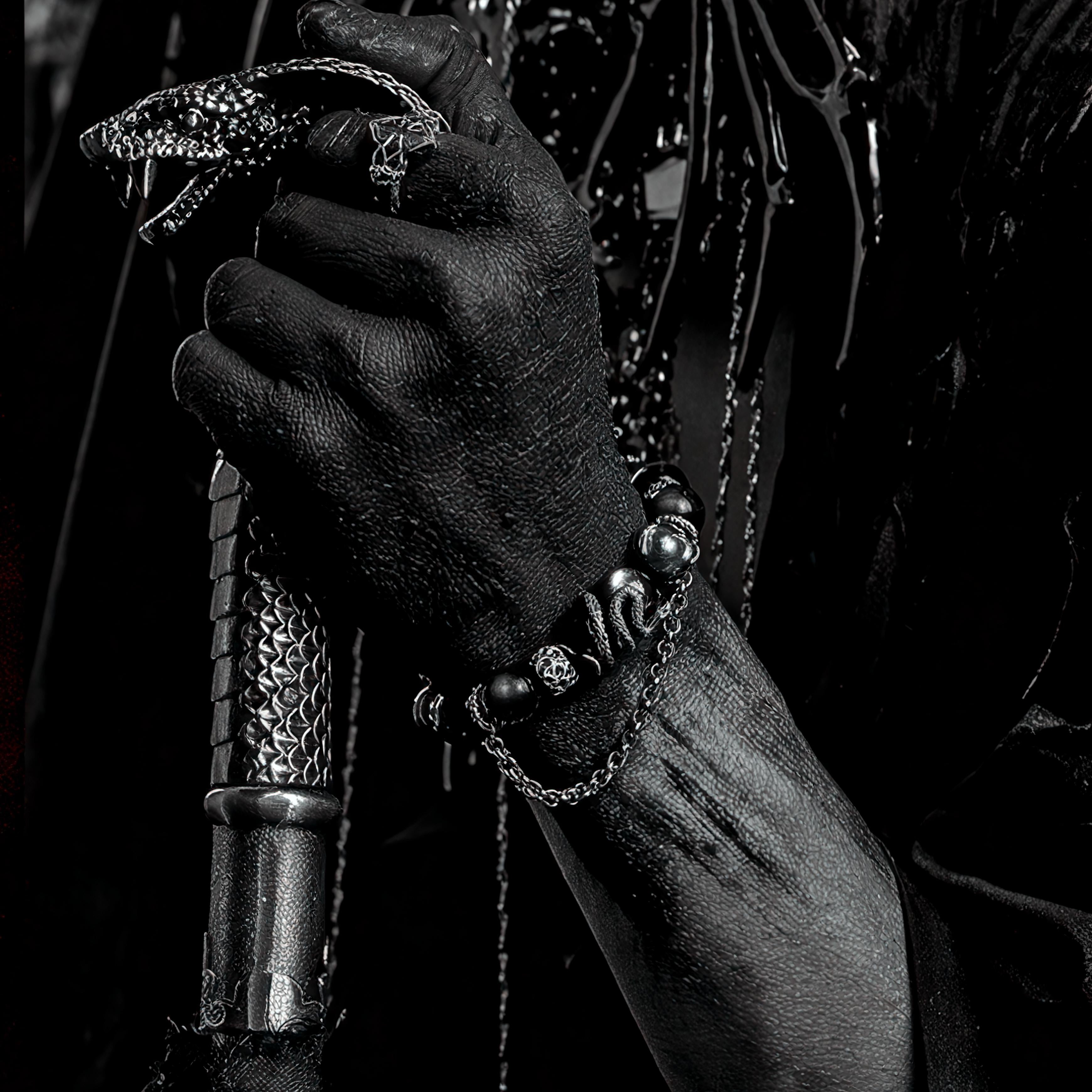 Silver Snake Bracelet
